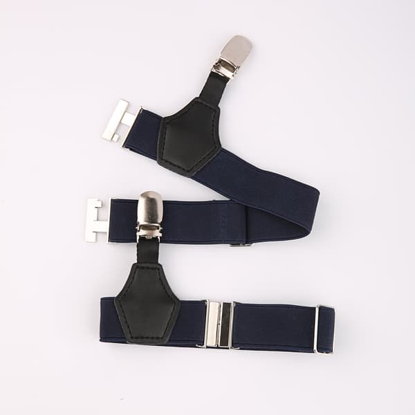 Herrstrumpor, justerbara, 2-pack, robusta klämmband
