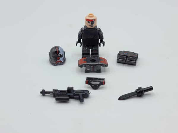 Star Wars Bad Batch Tilpasset Minifigursett med 5 deler