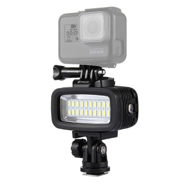 20 LEDer 40m Vanntett IPX8 Studiolys for GoPro