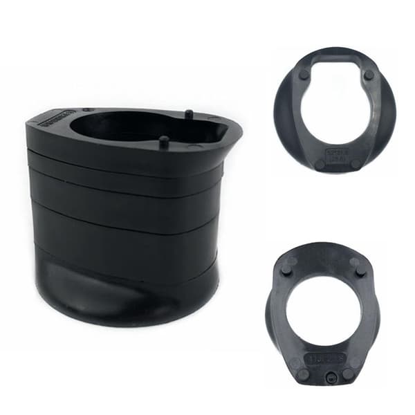 6 stk./sæt Headset Stem Spacer Sæt Sort Cykel Styrstang Stem Spacere Trådløs