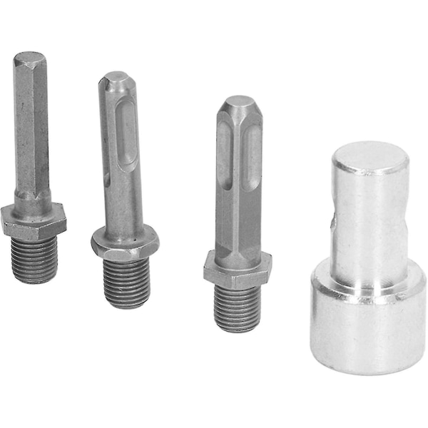 Have Auger Powerboremaskine Adapter Auger Adapter 1 Til Power Auger 3 Boremaskine Adapter Kulstofstål Rund Chuck 2 Huller 2 Spor Have Auger Boremaskine Forbindelse- ACG