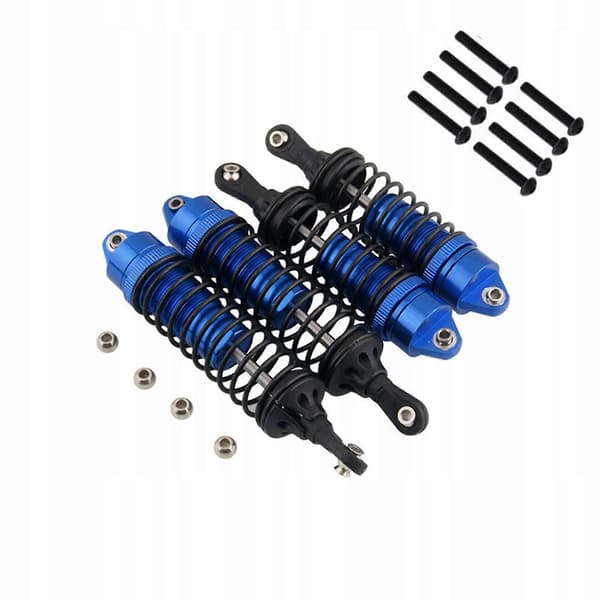 Set Stötdämpare Fram Bak Traxxas Rustler 4x4