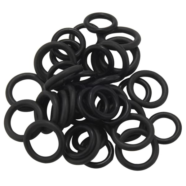 40-pack Power-tryckbricka gummiringar för 1/4, 3/8, M22 snabbkoppling