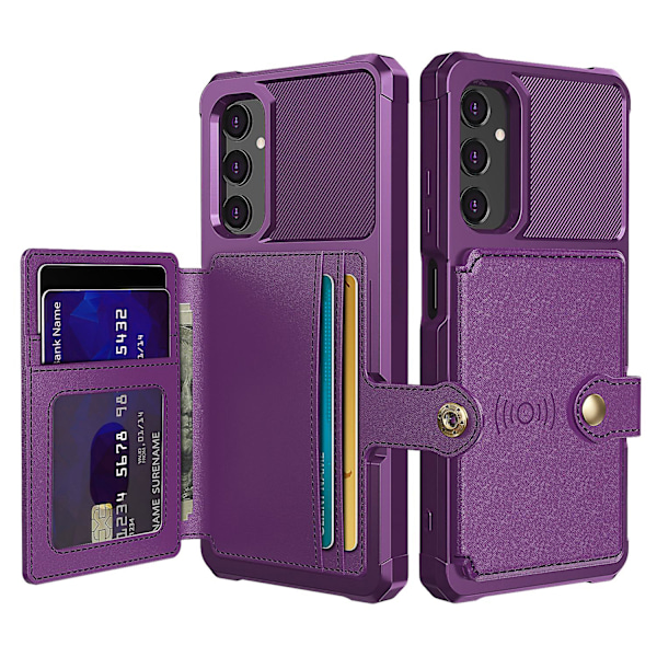 Mobildeksel for Samsung Galaxy A05s 4G, PU+TPU bakdeksel med kortholder