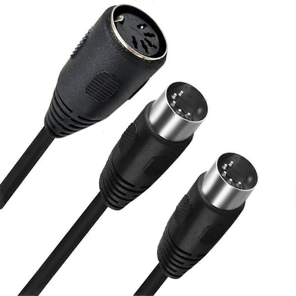 MIDI DIN 5-Pin Splitter Y Adapter Kabel