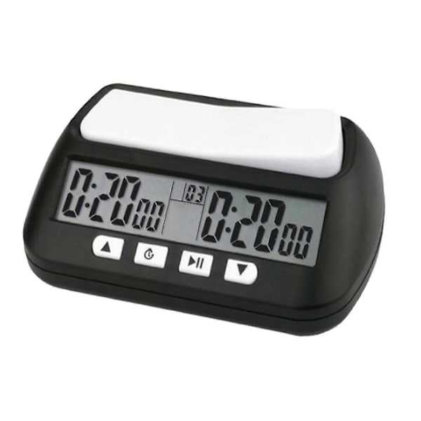Schack Basic Digital Schackur & Speltimer, Klocka Digital Armbandsur Timer-fcy