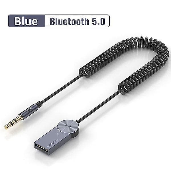 Aux Bluetooth-adapter Dongle-kabel for bil 3,5 mm jack