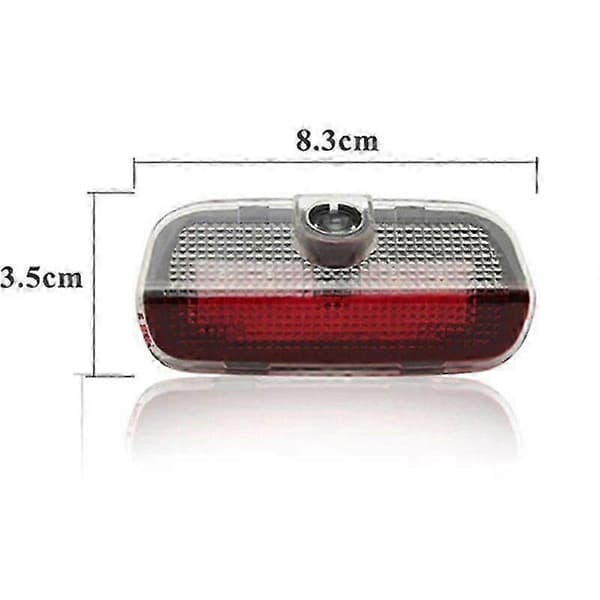 2 stk. LED-tilbehør Bildørlys Ghost Shadow Velkomstlampe For Macan 95b 2014 2015 2016 2017 2018 2019 2020