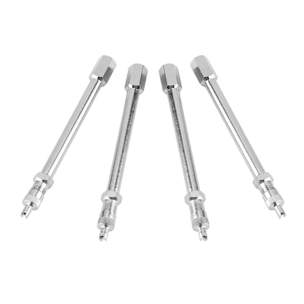 4 kpl 100 mm kromiventtiilin jatkovarsi pyörän adapteri auto kuorma-auto