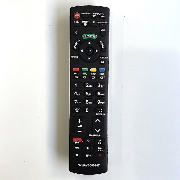 N2qayb000487 N2qayb000752 N2qayb000753 Fjernbetjening til Panasonic 3D TV Eur7628030 Eur7628010 Tx-lr32e5 Tx-lr42e5 Tx-lr47e5
