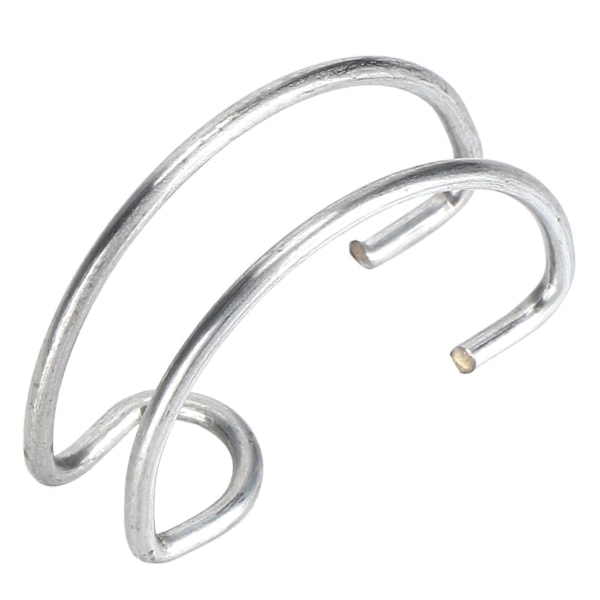 Kaniner Kycklingbur Dörr Fixering Järnkrok Metall Liten Djurbur Dörrbit Verktyg 3,5cm/1,4in Bur Krok