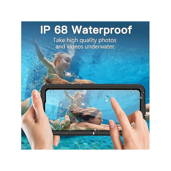 Samsung Galaxy A42 5g Vattentätt Skal Med Inbyggt Skärmskydd Fullständigt Skydd Under Vatten Dammtätt Stöttåligt Skyddsfodral För Galaxy A42 5g 6.6