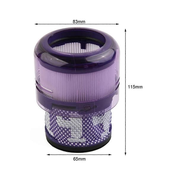 2 STK Hepa-filter til SV21 Mini Udskiftningscyklon