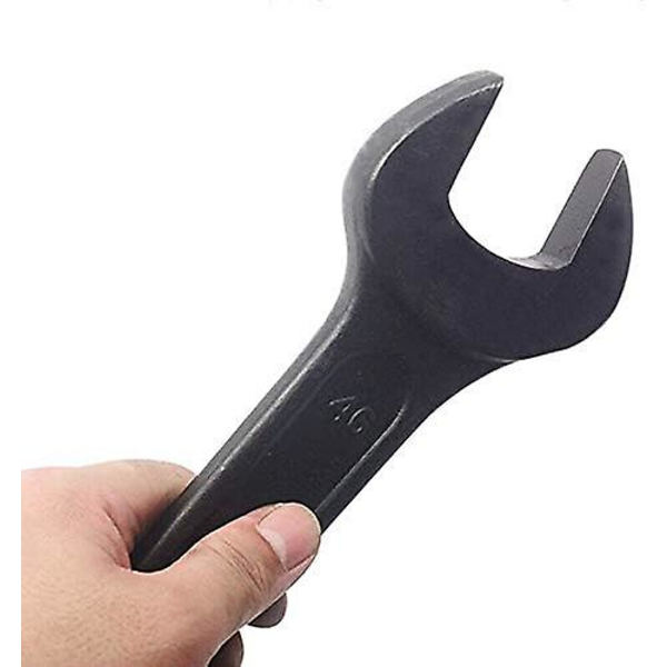 Litteä avoin avain 32 mm musta
