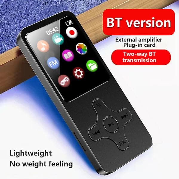 MP3-spiller Bluetooth-kompatibel V4.0 Bærbar HiFi-musikhøyttaler 8g
