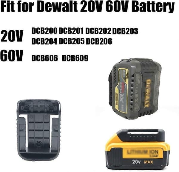 Dewalt Batteriholder/Monteringsholder - 10 Pakker