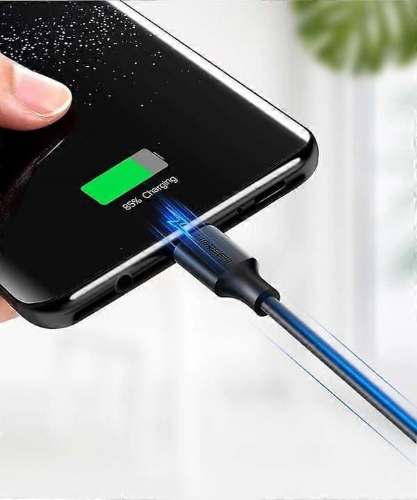 USB-kaapeli - USB-C 3A 3m Musta