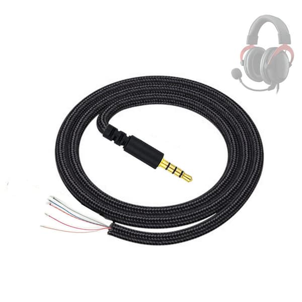För Hyper X Cloud II Core Pro Cloudx Revolver S Trådbundet Gaming Headset Aux-kabel