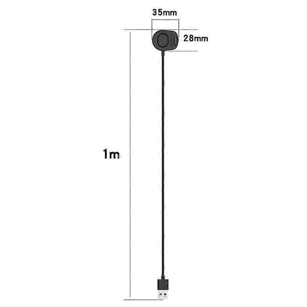 xDfind USB-port Magnetisk Klockladdningskabel med Datafunktion & Chipskydd, Längd: 1m För Suunto 7
