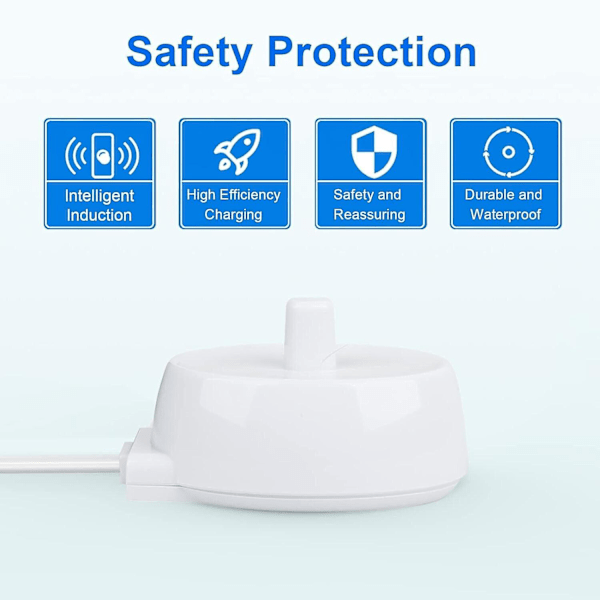 USB-liitäntäinen sähköhammasharjan lataustelakka Braun Oral B:lle