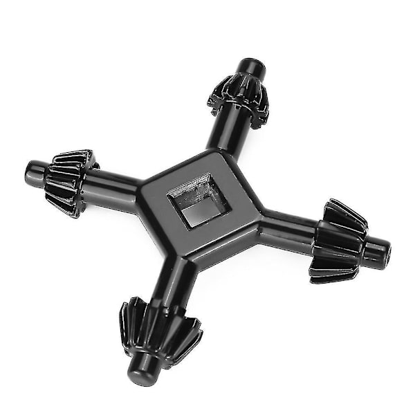 Universal Chuck Key 4-i-1 Multifunktionell Borrchucknyckel 4-i-1 Borrverktyg, Borrchuck Borrchucknyckel, Chucknyckel