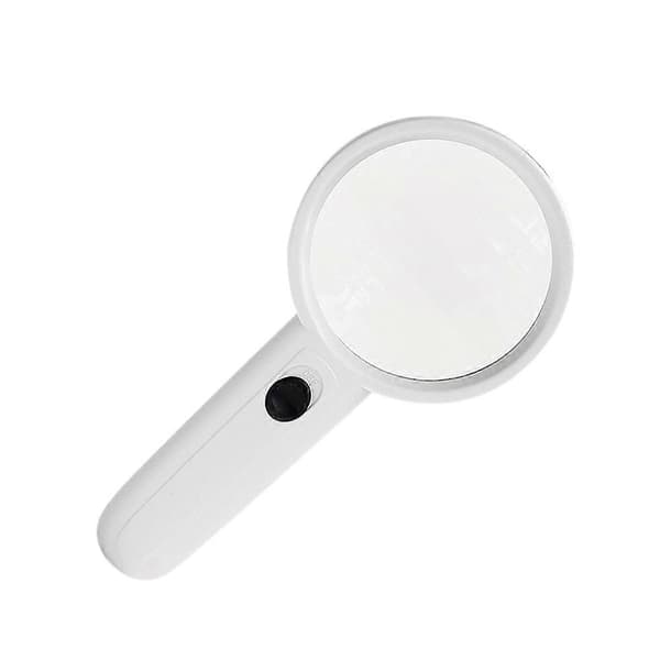 Leseforstørrelsesglass med lys for eldre synshemmede, kompakt 1 stk