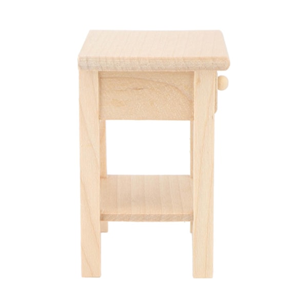 Træ Dukkehust Miniatyr 1:12 Skala Sideboard Skab Møbel Dekoration