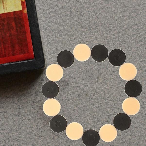 32 st Backgammonpjäser Brädspel Plastbrickor Backgammonpjäser Runda Backgammonpjäser Backgammon Speltillbehör Tillbehör