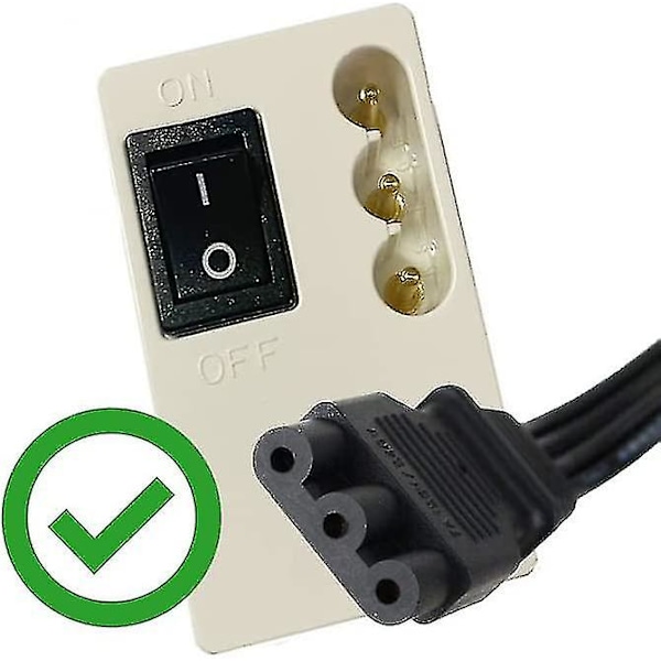 Pedal för Alfa, Elna, Janome, Pfaff Symaskin .-hy