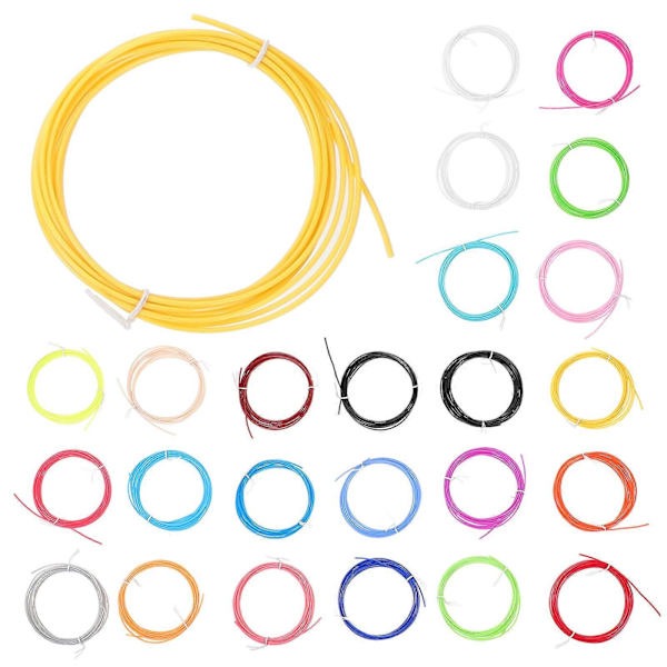 30 stk Lavtemperatur Filament 3D Printer Filament 30 Farver Filament 1.75mm Filament