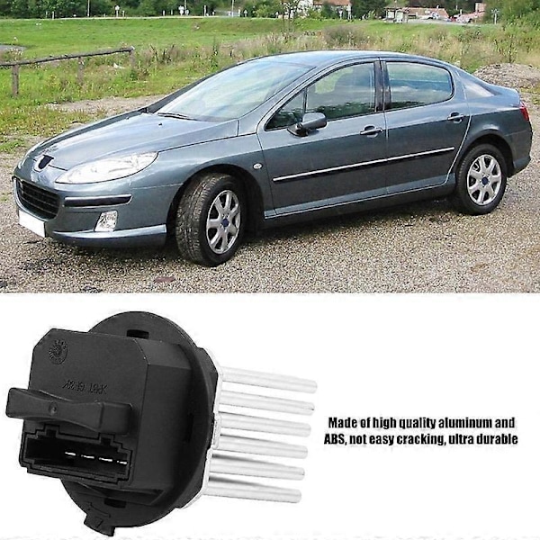 Blæsermotor Modstand, 6441.S7 Varmeblæsermotor Modstand Blæser Modstand Passer til 307 407 C3 C4 C5 6