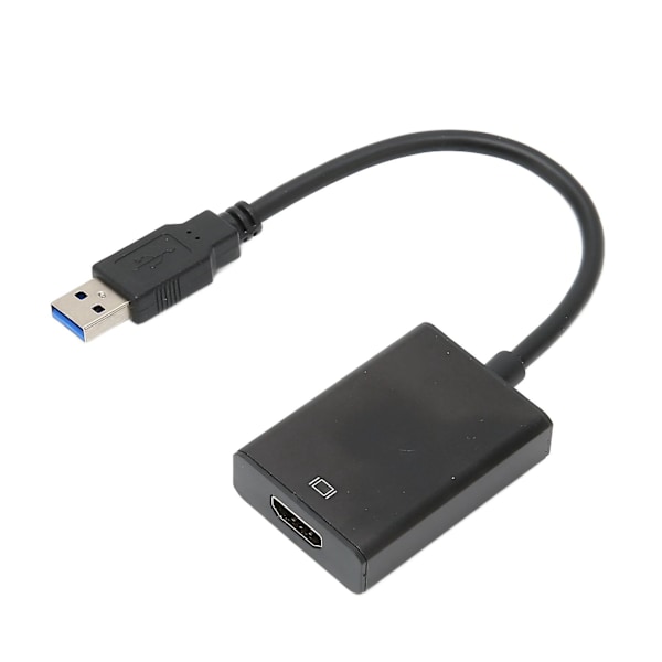 USB 3.0 til HDMI-adapter Hann til Hunn Gratis High Definition Multimedia Interface Konverter
