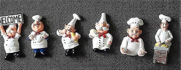 6-pack Extra Stora Kockmagneter För Kylskåp Söt Magnet 3d Tjock Kock Kylskåpsmagneter