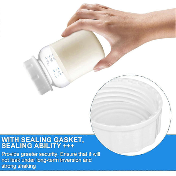 6 stk Reiseflaskehetter for Philips Avent, Babyflaskehetter Flaskelokk