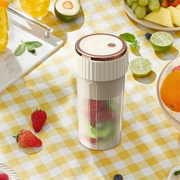 450ml Bærbar Blender Elektriske Saftpressere Frugtmixer USB Genopladelig Smoothie Mini Blender Persona