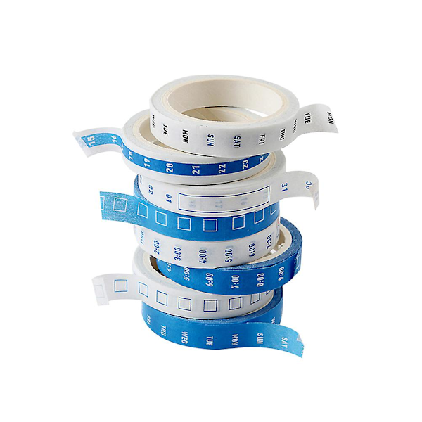 8 Ruller Gaveæsker Maskering Dekorative Tape DIY Papir Tape Scrapbooking DIY Tape Bånd DIY Planer