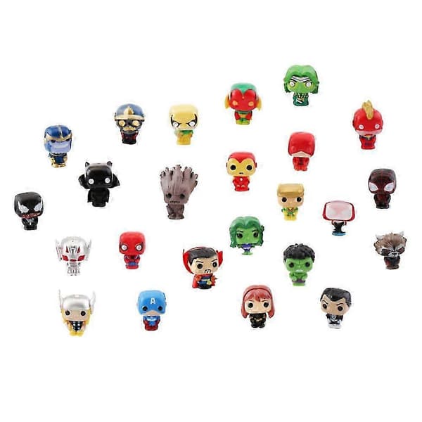 Julekalender med Avengers-figurer 2024 - 24 dagers nedtelling til jul - Blindboks