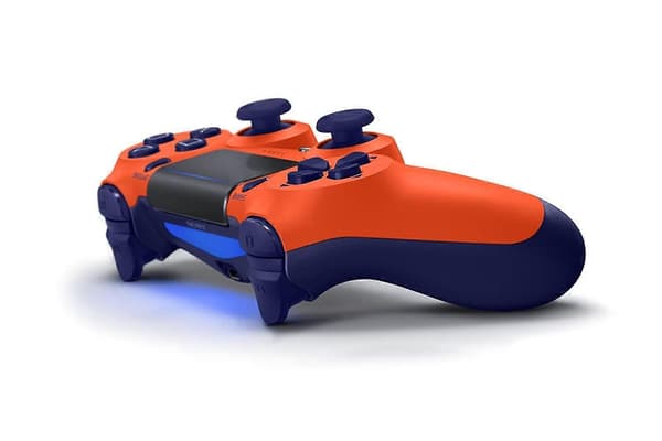 DualShock 4 trådløs kontroller for V2 4 - Sunset Orange