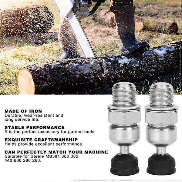 Dekompressionsventil för STIHL 2st Cylinder Dekompressionsventil Motorsåg Tillbehör för STIHL MS381 380