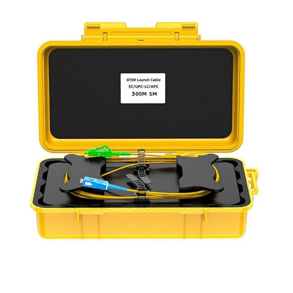 Fiber Optisk OTDR Startkabelbox 300M SC/UPC-LC/