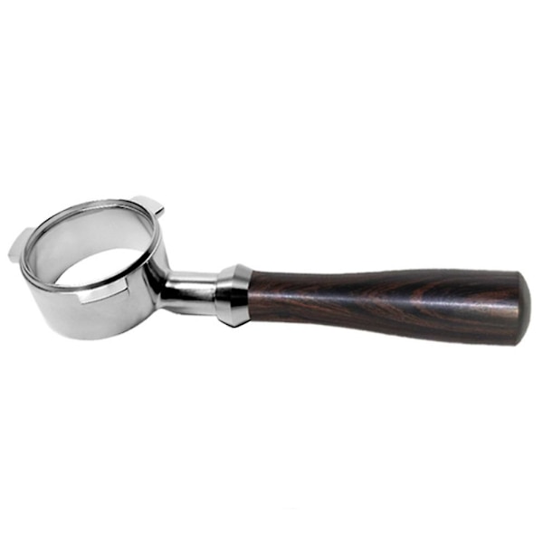 54 mm:n pohjaton portafilteri - Sopii Barista Express, Pro, Press, 1 x suodatinosa (puu)