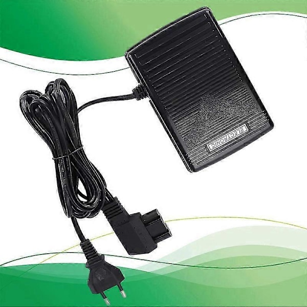220V Fotpedal & Sladd för Bernina Symaskiner 830, 831, 800, 810, 811, 817 Rund Typ