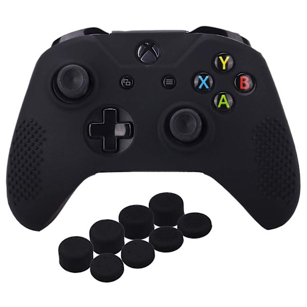 Siliconskydd för One X & One S-kontroll X 1 med Pro-tumgrepp 8 stycken (bla