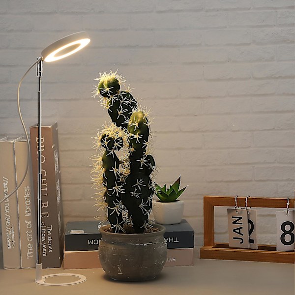Växtlampor för inomhusväxter, fullspektrum LED Halo växtlampa för inomhusväxter som växer, 1 st