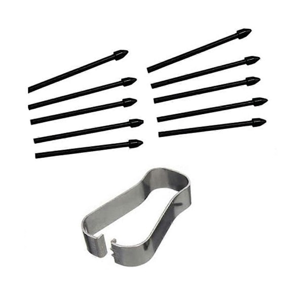 10 st Stylusspetsar Stylus Refill Spen Refill för Samsung Galaxy Tab S6Lite S6/S7/S7/S8 Note10/Note20