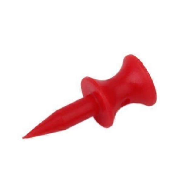 50 st Golf Tee Dubbeldäck Tee SN010 30MM---Röd