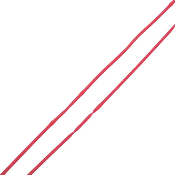 Tråd Wrap 1mm Dia Röd Krympslang Krympslang 4 Meter