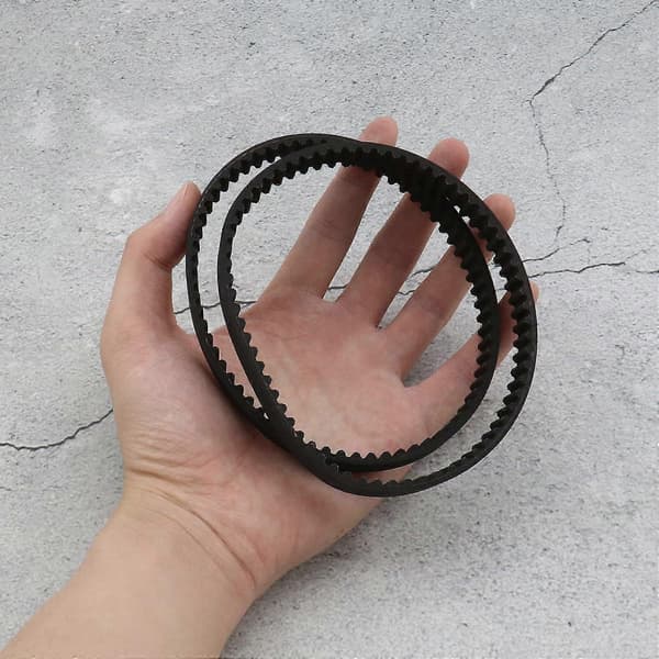 2 STK Industriel Gummi Synkron Drivrem Tandrem HTD330-5M-14 til