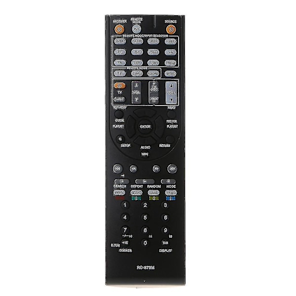 Fjernkontroll Universelt For Onkyo Effektforsterker Erstatning For Rc-879m
