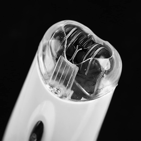 Qiningxia Pincet Ansigtshår R Epilator Nemt Smertefrit Elektrisk Hårtrimning, Hvid & Sort, Mium